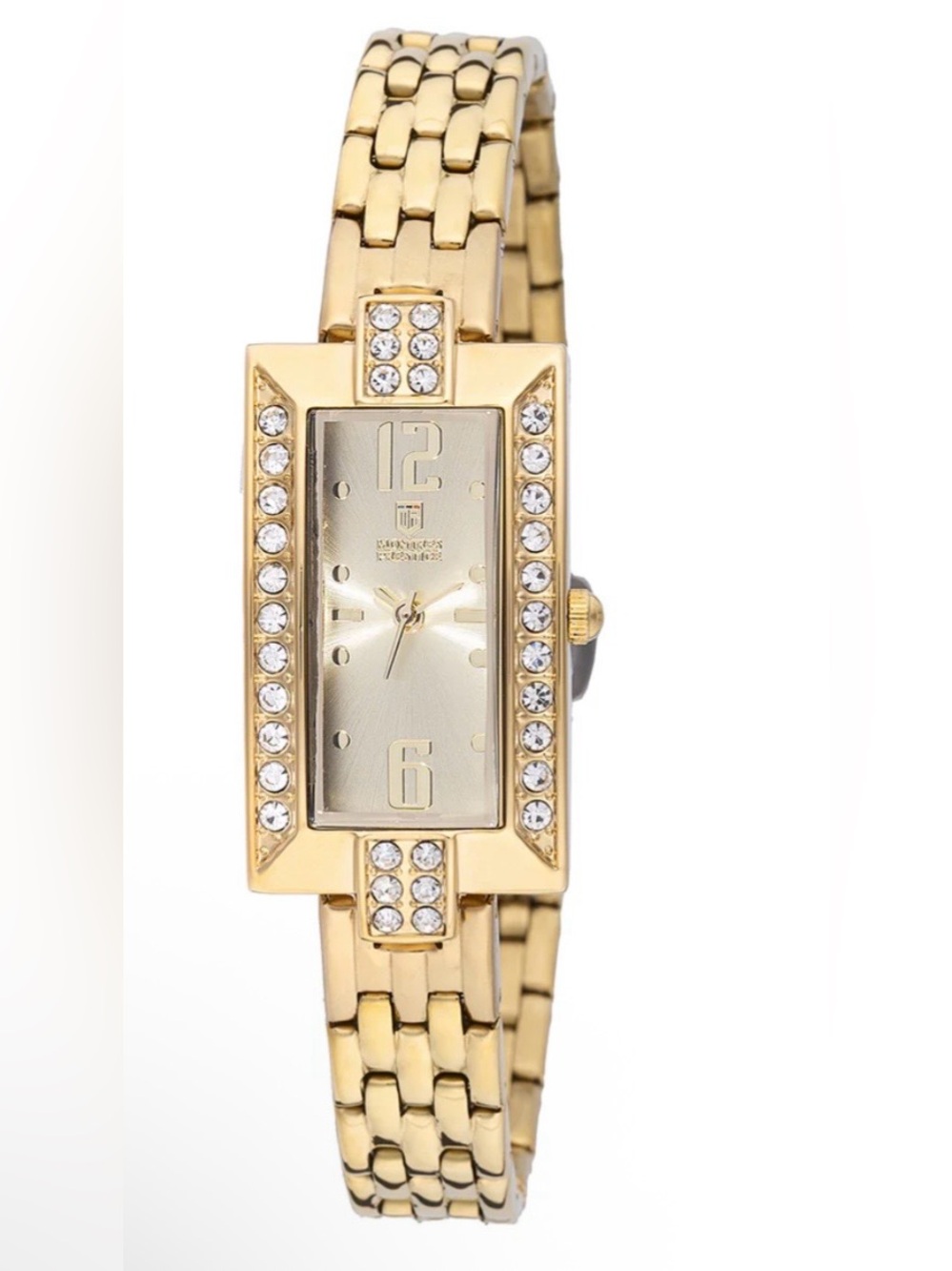 Invicta Gold Tone Crystal Accent Women's Watch